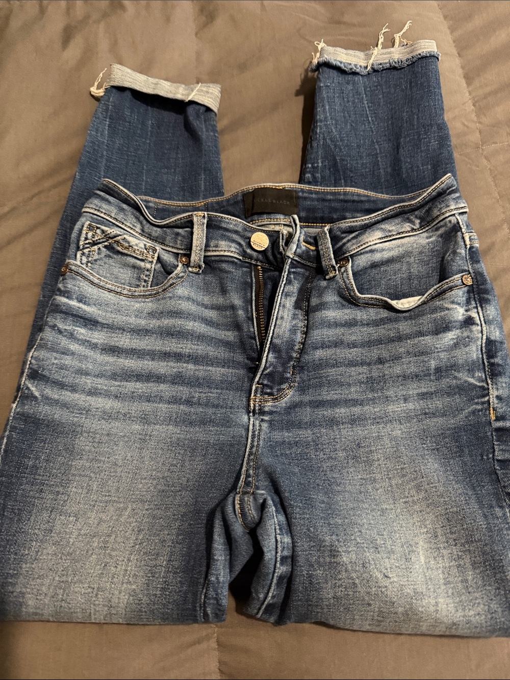 Blue Women's Stretch Denim Jeans